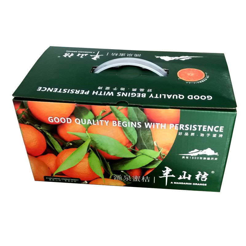 Wholesale Matt Finish Corrugated Paper Packaging Boxes with Window for Packing Fruit 5 (1)