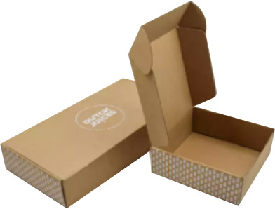 Wholesale Custom Luxury Clothing Fold Kraft Paper Box Packaging