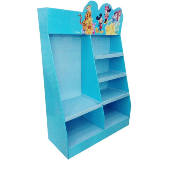 Blue Stand-up Display Stand