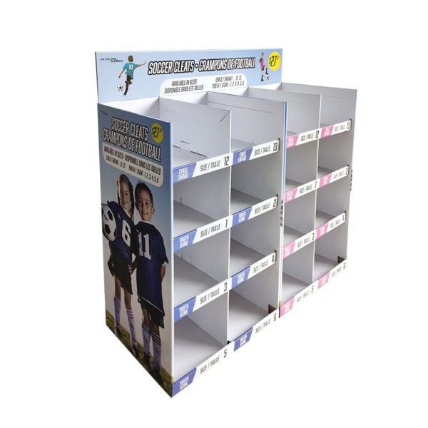 Four Layers Of Compartmented Display Rack