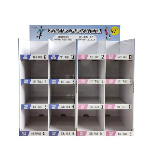 Four Layers Of Compartmented Display Rack
