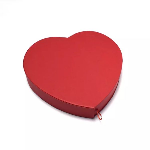 Red Heart-shaped Chocolate Box